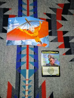 Magic The Gathering X Avatar SDCC Promo Card Katara The Fearless 2025 Mtg Foil - Image 2