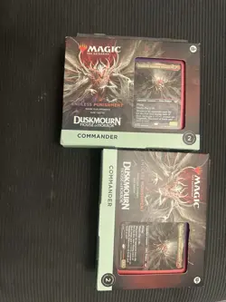 Magic the Gathering Duskmourn House of Horror Commander Deck Endless Punishment - Image 1
