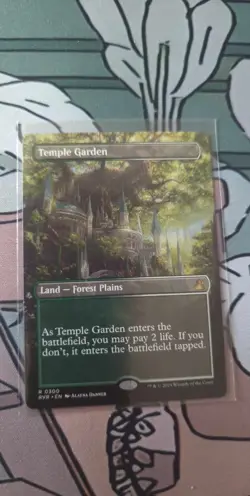 Temple Garden - MTG - RVR #0300 - Borderless - Rare - Image 1