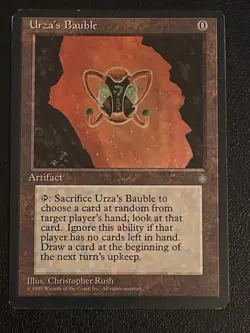 Urza's Bauble MtG Ice Age Magic The Gathering Artifact Cantrip - Image 1
