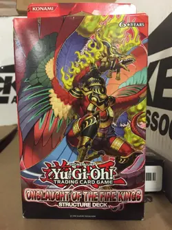 Yu-Gi-Oh! Onslaught Of The Fire Kings Starter Deck For Trading Card Game TCG CCG - Image 1