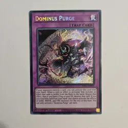 INFO-EN078 Dominus Purge Secret Rare 1st Ed YuGiOh - Image 1