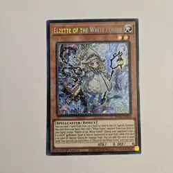 YUGIOH ELZETTE OF THE WHITE FOREST SECRET RARE 1ST EDITION NEAR MINT INFO-EN014 - Image 1