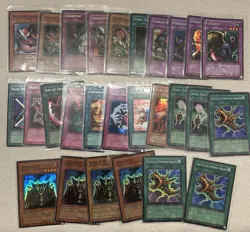 Vintage YuGiOh TCG lot of 55 cards 1996 DDS EDS LOB LOD LON SDK Read Description - Image 1