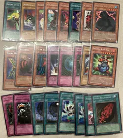 Vintage YuGiOh TCG lot of 55 cards 1996 DDS EDS LOB LOD LON SDK Read Description - Image 2