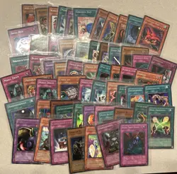 Vintage YuGiOh TCG lot of 55 cards 1996 DDS EDS LOB LOD LON SDK Read Description - Image 3