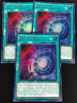 YUGIOH CHAOS SPHERE RA01-EN065 1ST ULTRA X3 (NM) - Image 1