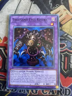 Yugioh Card - Thousand-eyes Restrict - LED2-EN005 1ST EDITION - Image 1