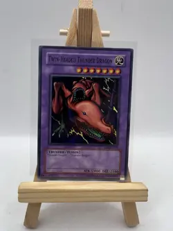 Yugioh Twin-Headed Thunder Dragon DB2-EN069 Common LP - Image 1