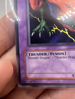 Yugioh Twin-Headed Thunder Dragon DB2-EN069 Common LP - Image 5
