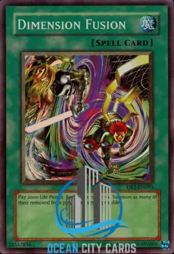 Yugioh Super Rare Dimension Fusion DR2-EN095 - Image 1