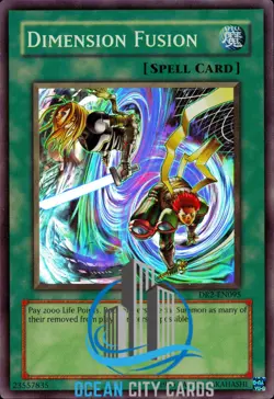 Yugioh Super Rare Dimension Fusion DR2-EN095 - Image 3