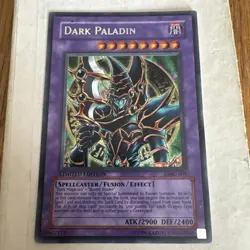 YUGIOH DARK PALADIN ULTRA RARE MODERATE PLAY DMG-001 (RefN) - Image 1