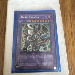 YUGIOH DARK PALADIN ULTRA RARE MODERATE PLAY DMG-001 (RefN) - Image 3