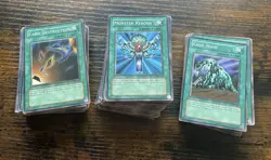 Yugioh! Card Lot 200+ Common Spell Cards HP-NM Yu-Gi-Oh - Image 1