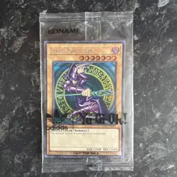 Yu-Gi-Oh Dark Magician ADC1-EN001 adidas Promo Card Factory Sealed - Image 1