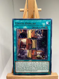 Union Hangar - Gold Rare 1st Edition MAGO-EN103 - NM - YuGiOh - Image 1