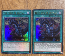 2x The Fang of Critias | DRL3-EN060 | Ultra Rare | 1st Edition | YuGiOh | Mint - Image 1