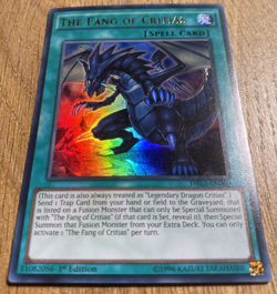 2x The Fang of Critias | DRL3-EN060 | Ultra Rare | 1st Edition | YuGiOh | Mint - Image 4