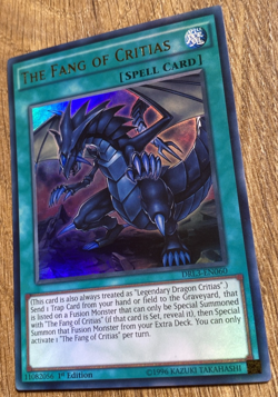 2x The Fang of Critias | DRL3-EN060 | Ultra Rare | 1st Edition | YuGiOh | Mint - Image 5