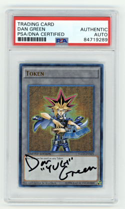 PSA Signed Dan Green Token YGLD-ENTKN Limited Edition - Image 1