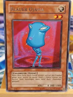 Blue Ojama RGBT-EN097 German Rare EX YUGIOH - Image 1