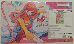 One Piece Official Nami & Zeus Playmat/Promo Card set Bandai Fest 24-25 ENGLISH - Image 1