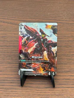 Gundam Card Game Newtype Rising Shamblo GD01-047 R+ Holo Foil English - Image 1