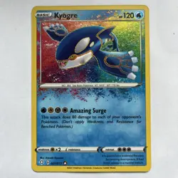 Kyogre 021/072 Shining Fates Holo Amazing Rare Pokemon Card TCG English NM - Image 1