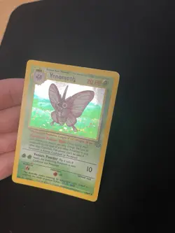 Venomoth 13/64 PL Jungle Set WOTC Pokemon Cards Vintage Holo Rare - Image 4