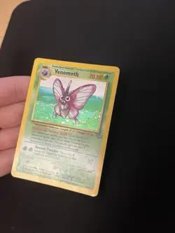 Venomoth 13/64 PL Jungle Set WOTC Pokemon Cards Vintage Holo Rare - Image 5