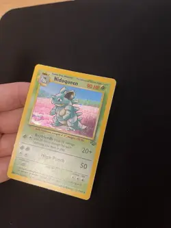 Nidoqueen 7/64 LP Jungle Set WOTC Pokemon Cards Vintage Holo Rare - Image 5