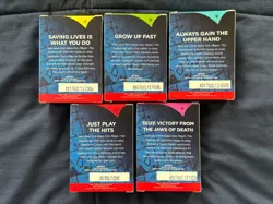 Spider-Man Magic The Gathering Cards Welcome Deck 2025 SDCC Complete Set Of 5 - Image 2