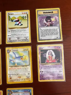 Pokemon Non-Holo Card Lot Wotc Vintage 10 cards HP. as is - Image 3