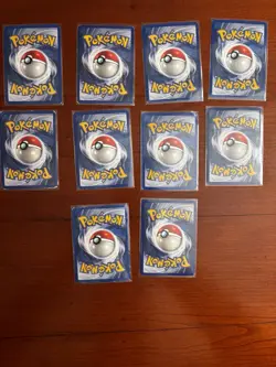 Pokemon Non-Holo Card Lot Wotc Vintage 10 cards HP. as is - Image 5