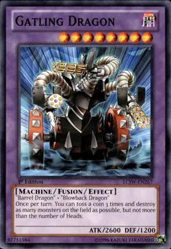 Gatling Dragon - 1st Edition LCJW-EN267 - NM - YuGiOh - Image 1
