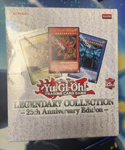 Yugioh TCG Legendary Collection 25th Anniv Display Case Box Sealed 1st Edition - Image 1