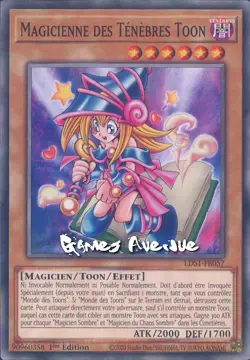 Yu-Gi-Oh ! Magicienne Des Tenebres Toon LDS1-FR057 VF/COMMUNE - Image 1