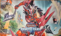 Yu-Gi-Oh Kashtira Fenrir Playmat High Quality Rubber Mat and Print - Image 1
