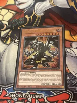 Yu Gi Oh ! Dragon de Metal Noir Entier aux Yeux Rouges ROTA-FR005 Neuf 1st - Image 1