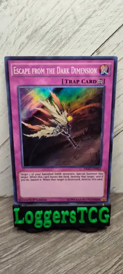 Yu-Gi-Oh! Escape from the Dark Dimension / DESO EN045 1st Edition LP - Image 1