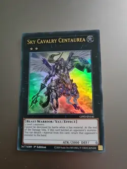 Sky Cavalry Centaurea GFP2-EN141 Ultra Rare 1st Edition YuGiOh - Image 1