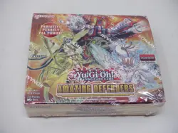 Yu-Gi-Oh Amazing Defenders 1st Edition Booster Box Sealed New Konami GM5922 - Image 1