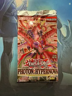 Photon Hypernova Sealed Booster Pack Yu-Gi-Oh! TCG #32 - Image 1