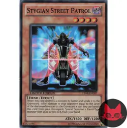 Yugioh Stygian Street Patrol CT08-EN007 Super Rare LP - Image 1