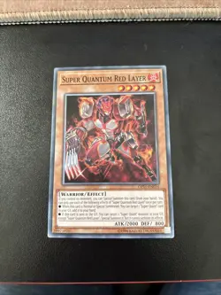 Super Quantum Red Layer OP10-EN016 Mint Yugioh Card - Image 1
