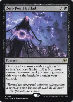 Zero Point Ballad Edge of Eternities Regular - NM #128 MTG EOE - Image 1