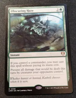 Obscuring Haze - CMM - MTG - EN - NM - 0308 - Image 1