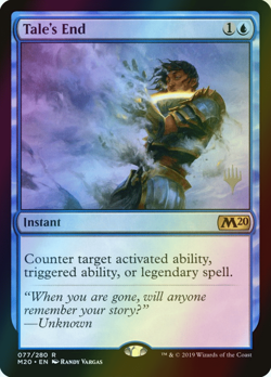 MTG Tale's End Promopack Stamped Foil ** Core Set 2020 Promos ** English (NM) - Image 1