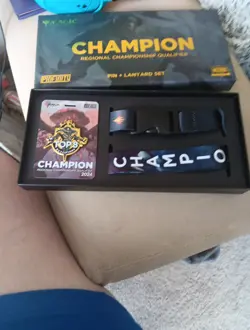 Mtg Regional Championship Qualifier Pin And Lanyard Set - Image 2